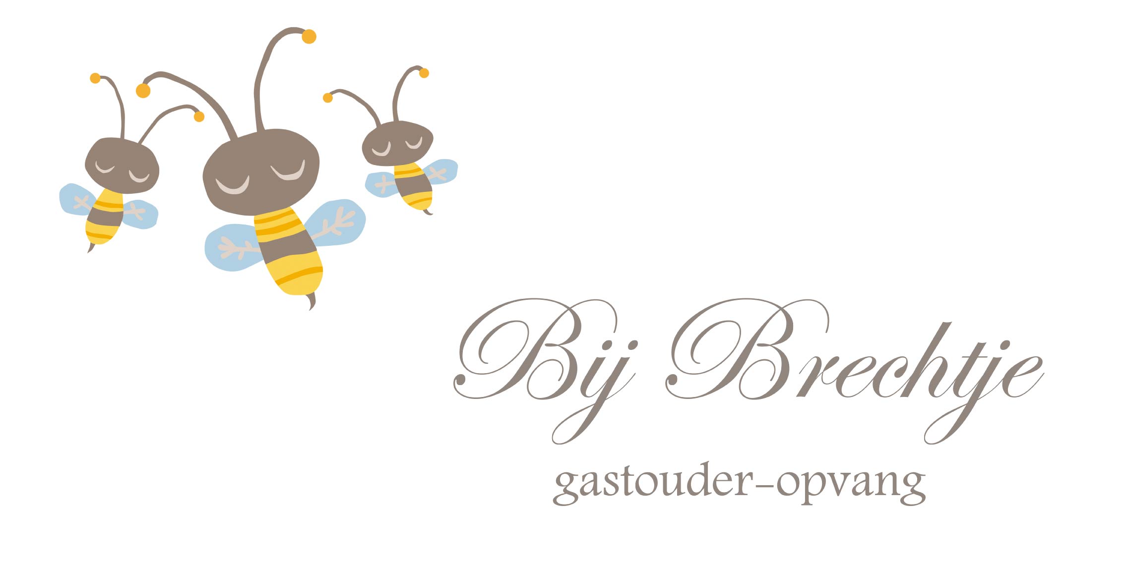 Logo Bij Brechtje, gastouder Marum, gastouderbureau inZicht